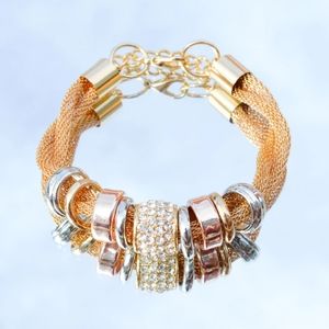 💘Aphrodites Entwined Gold Metal Bracelet